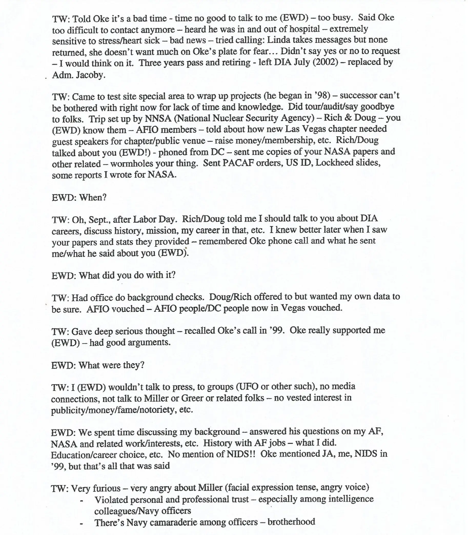 The Wilson-Davis Memo Transcript - Page 5