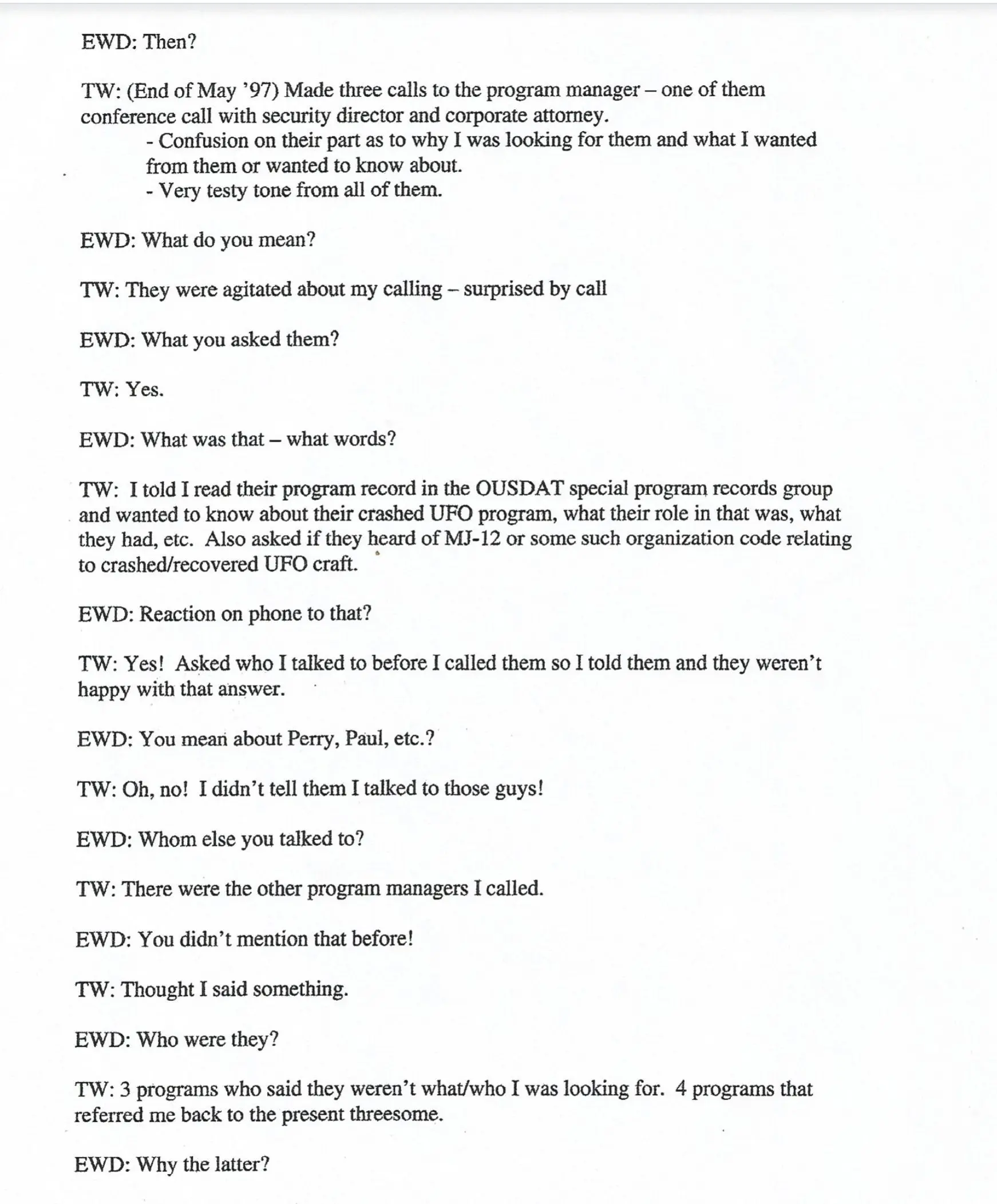 The Wilson-Davis Memo Transcript - Page 9