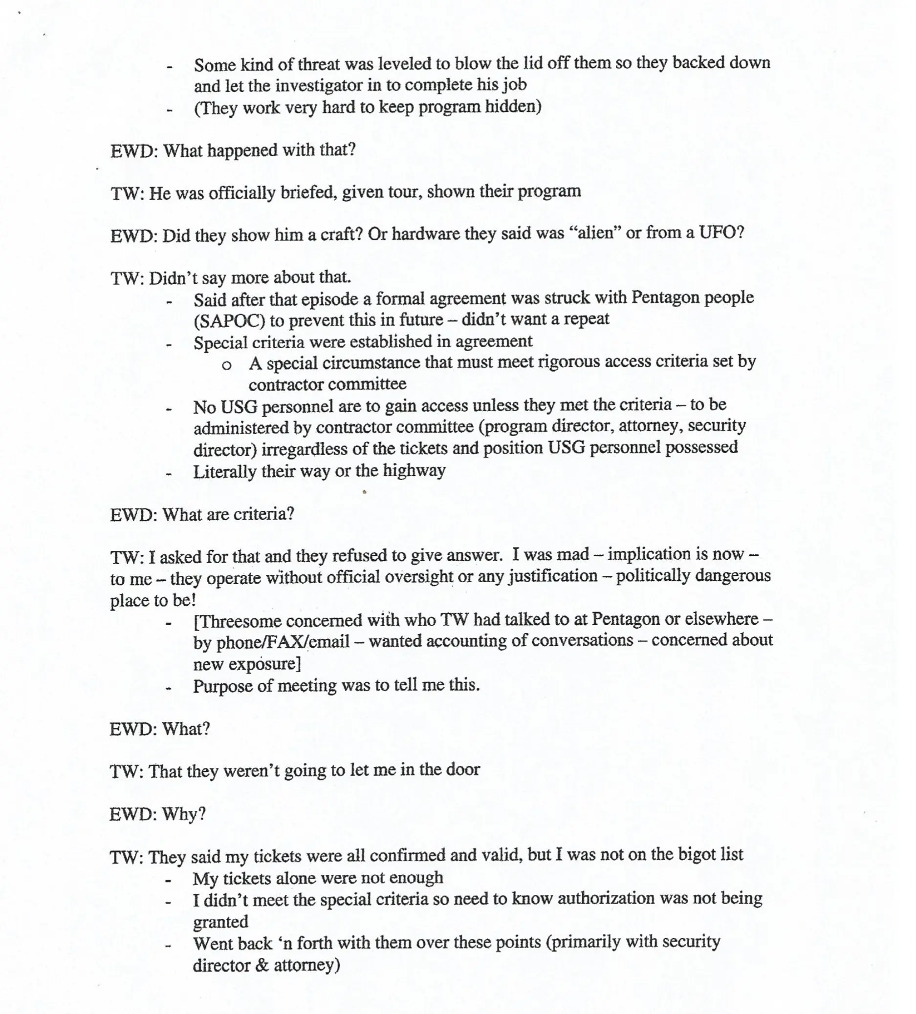The Wilson-Davis Memo Transcript - Page 11