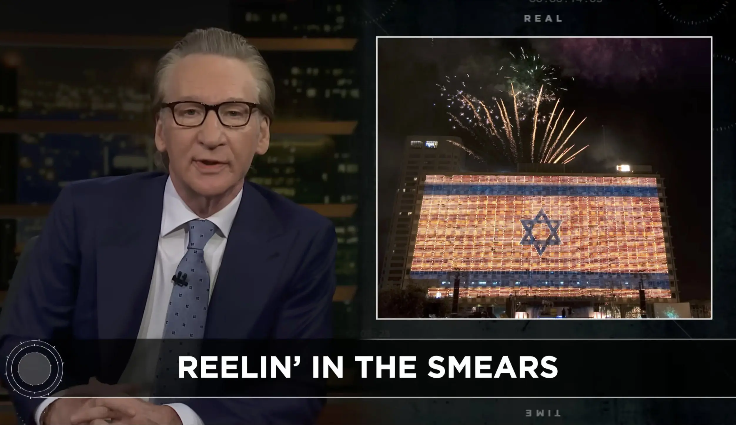 Bill Maher Pro Israel Rant.