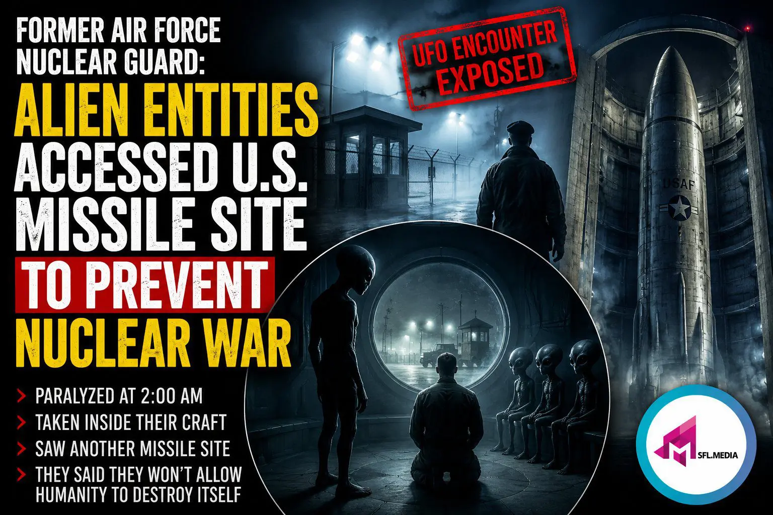 Alien Abduction at Nuclear Site