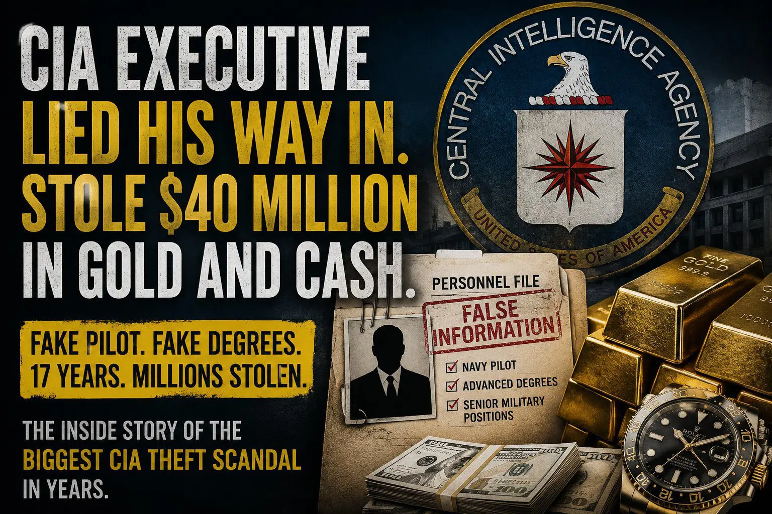 CIA officer David Rush