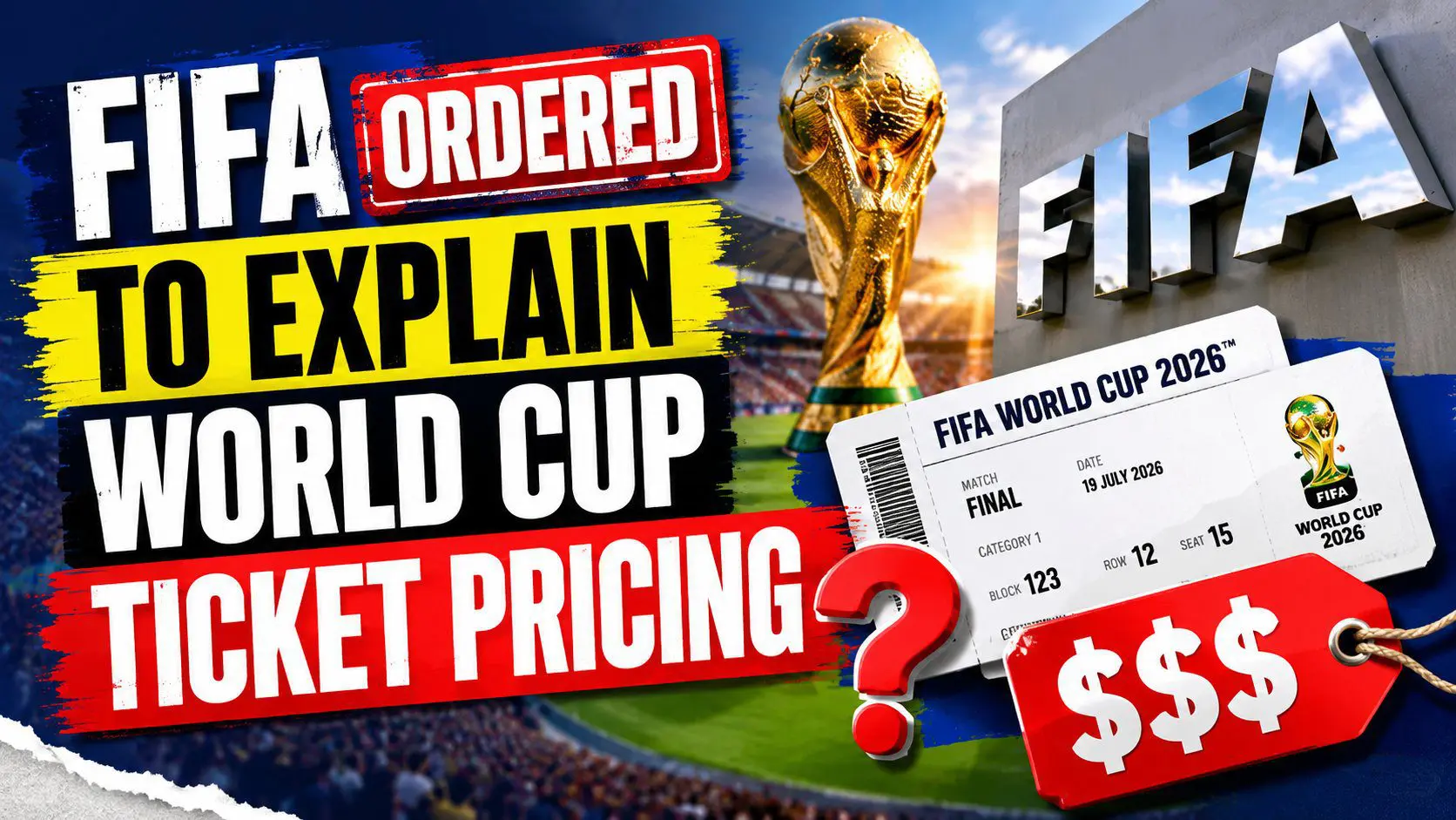 FIFA World Cup Ticket Prices