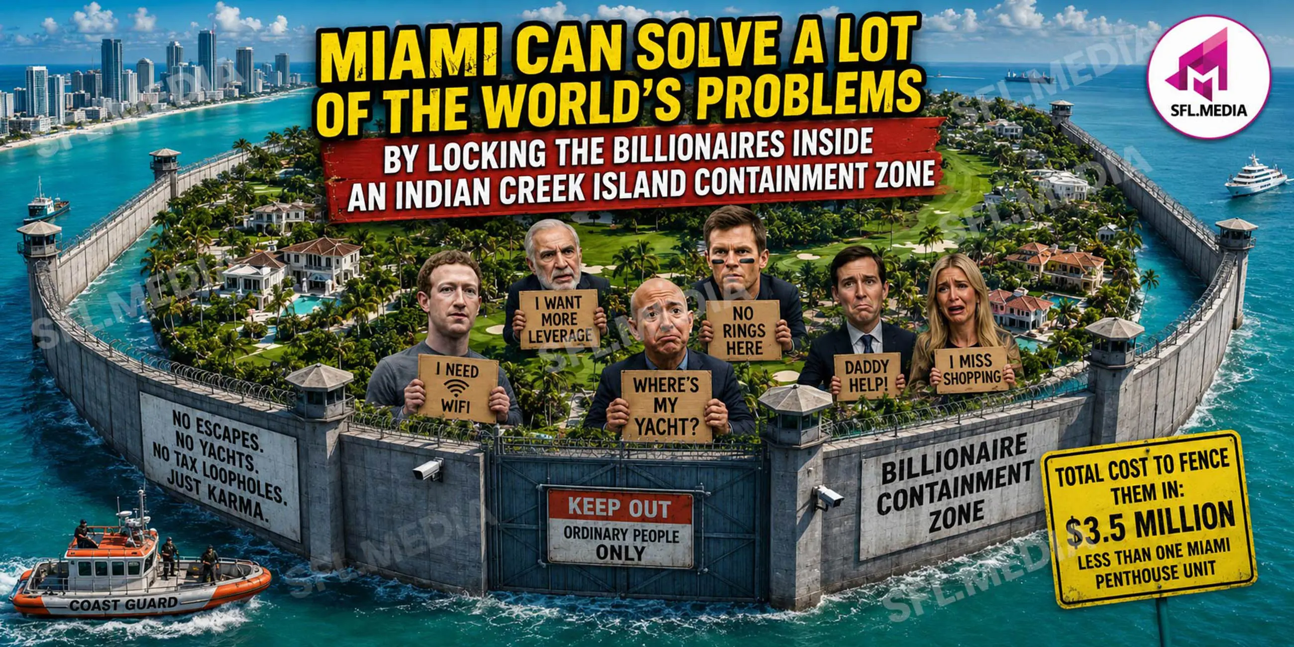 Indian Creek Island Billionaire Containment Zone