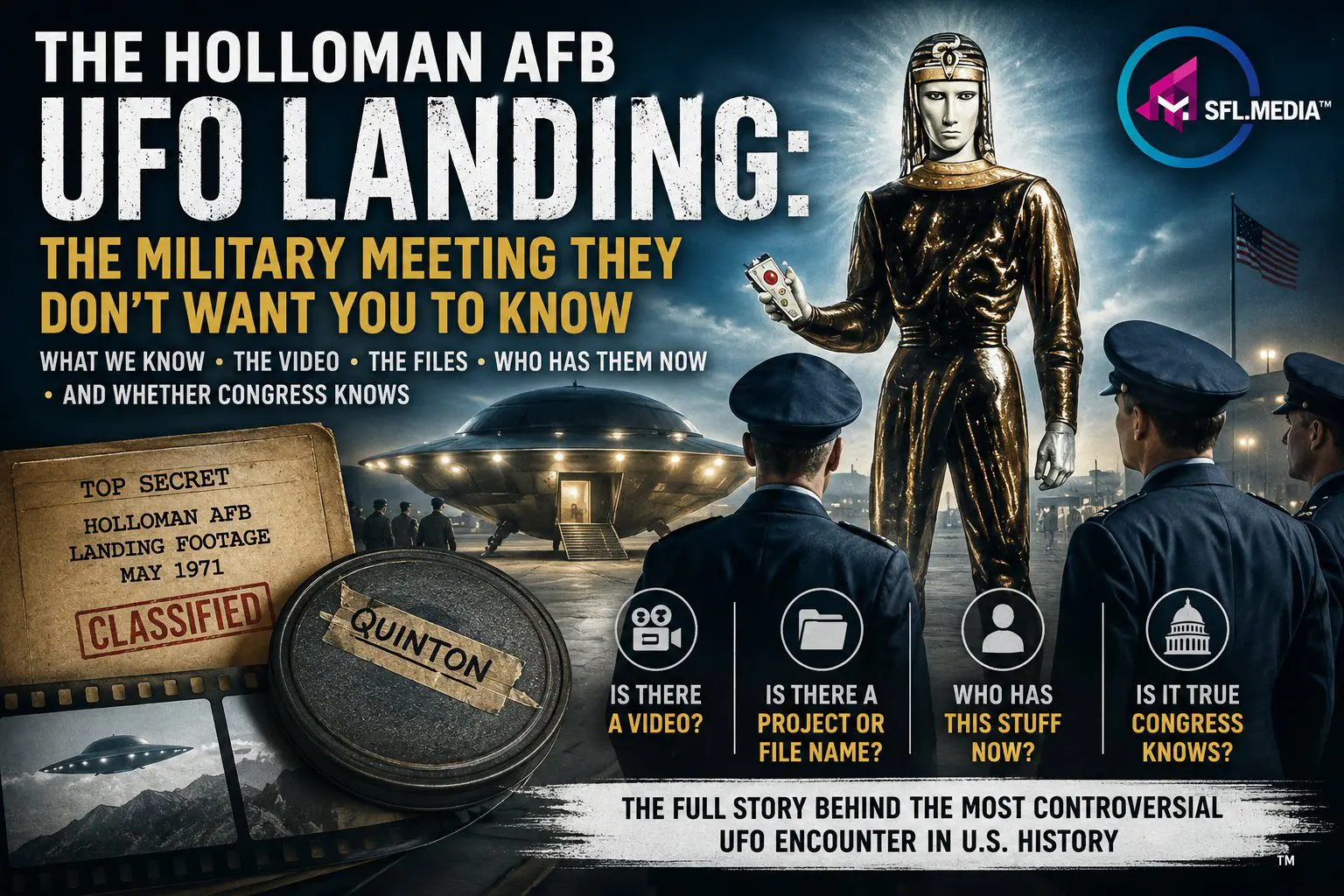 Hollman Air Force Base Alien Landing