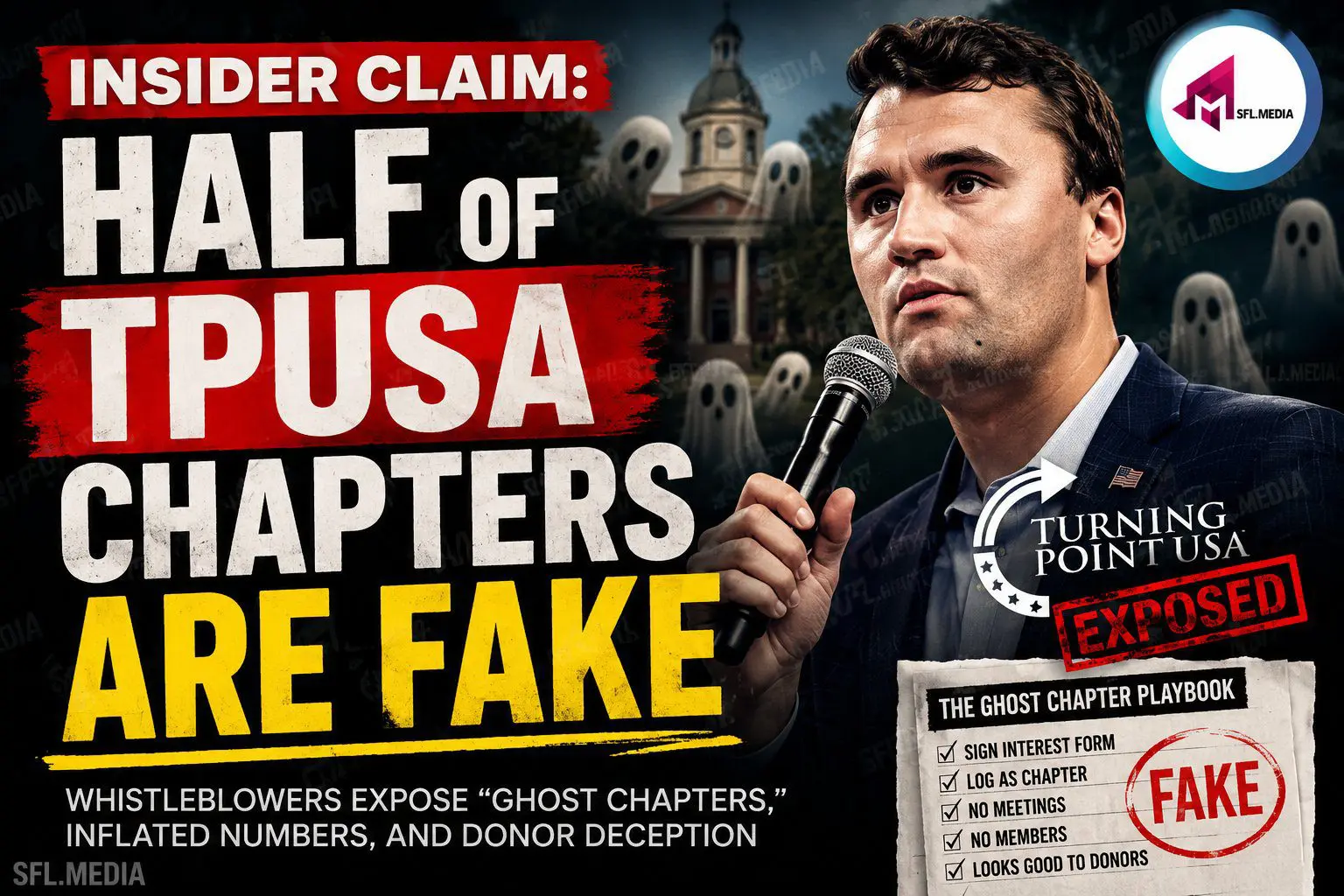 TPUSA led by Charlie and Erika Kirk