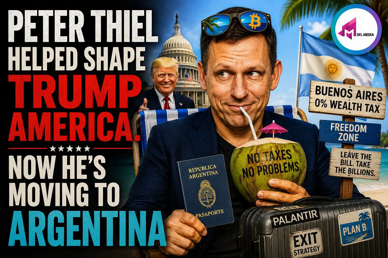 Peter Thiel - Argentina Move