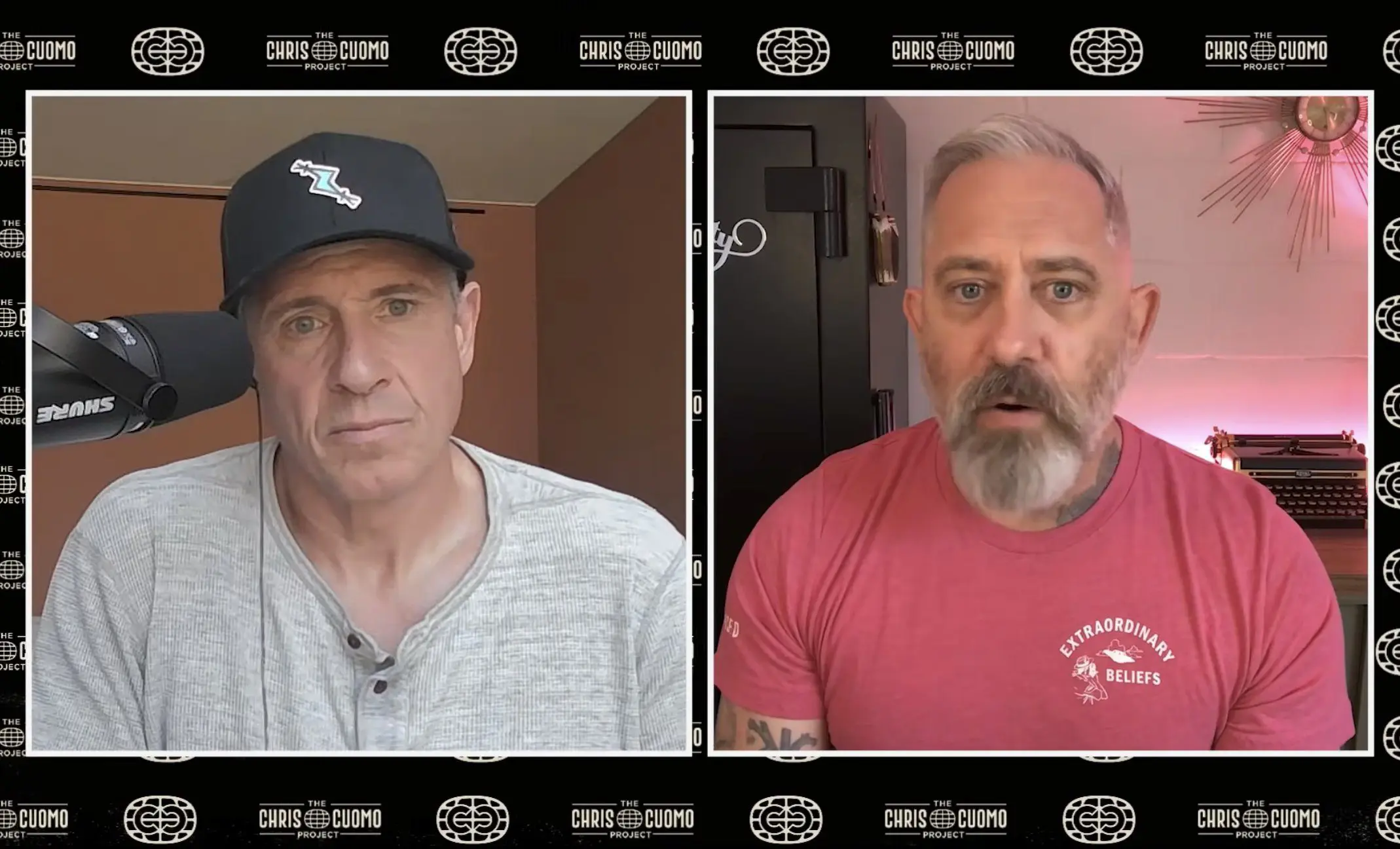 Chris Cuomo and Jeremy Corbell