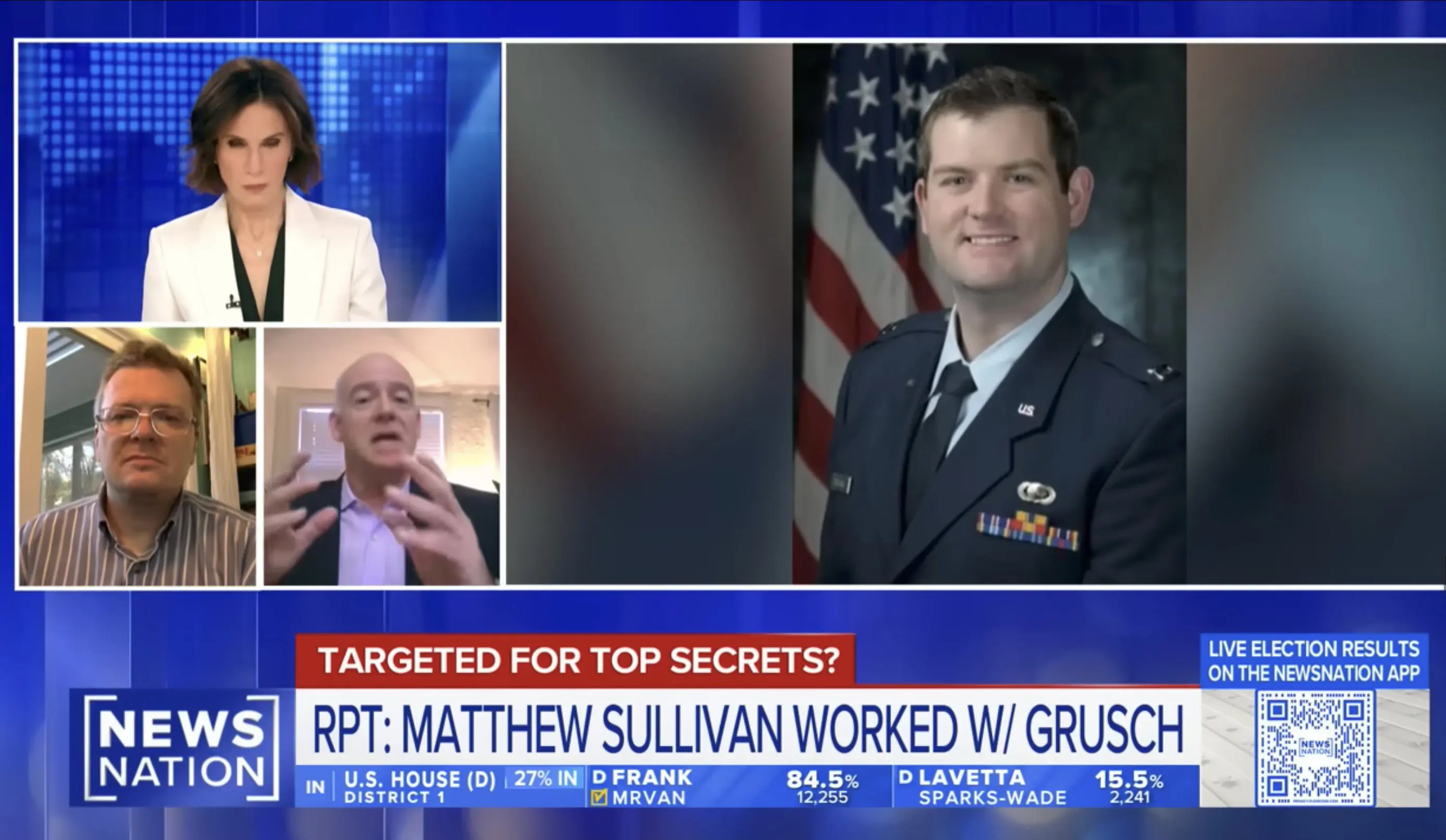 Air Force intelligence officer Matthew Sullivan