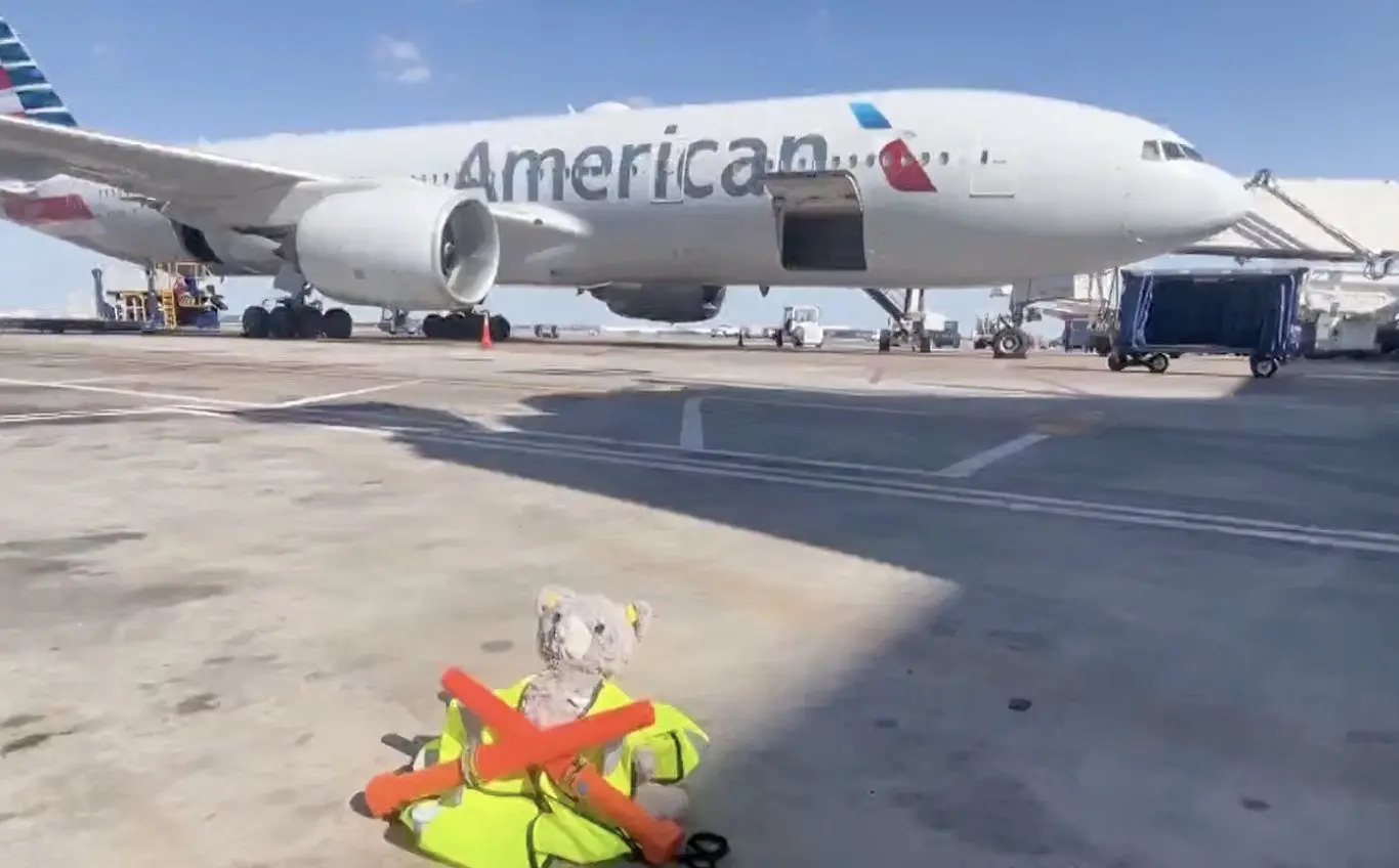 American Airlines Reunites Young Boy With Lost Teddy Bear