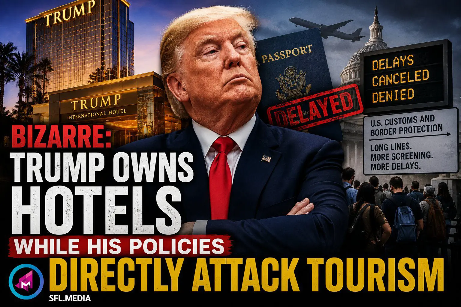 Why Does Donald Trump Hate Tourism?