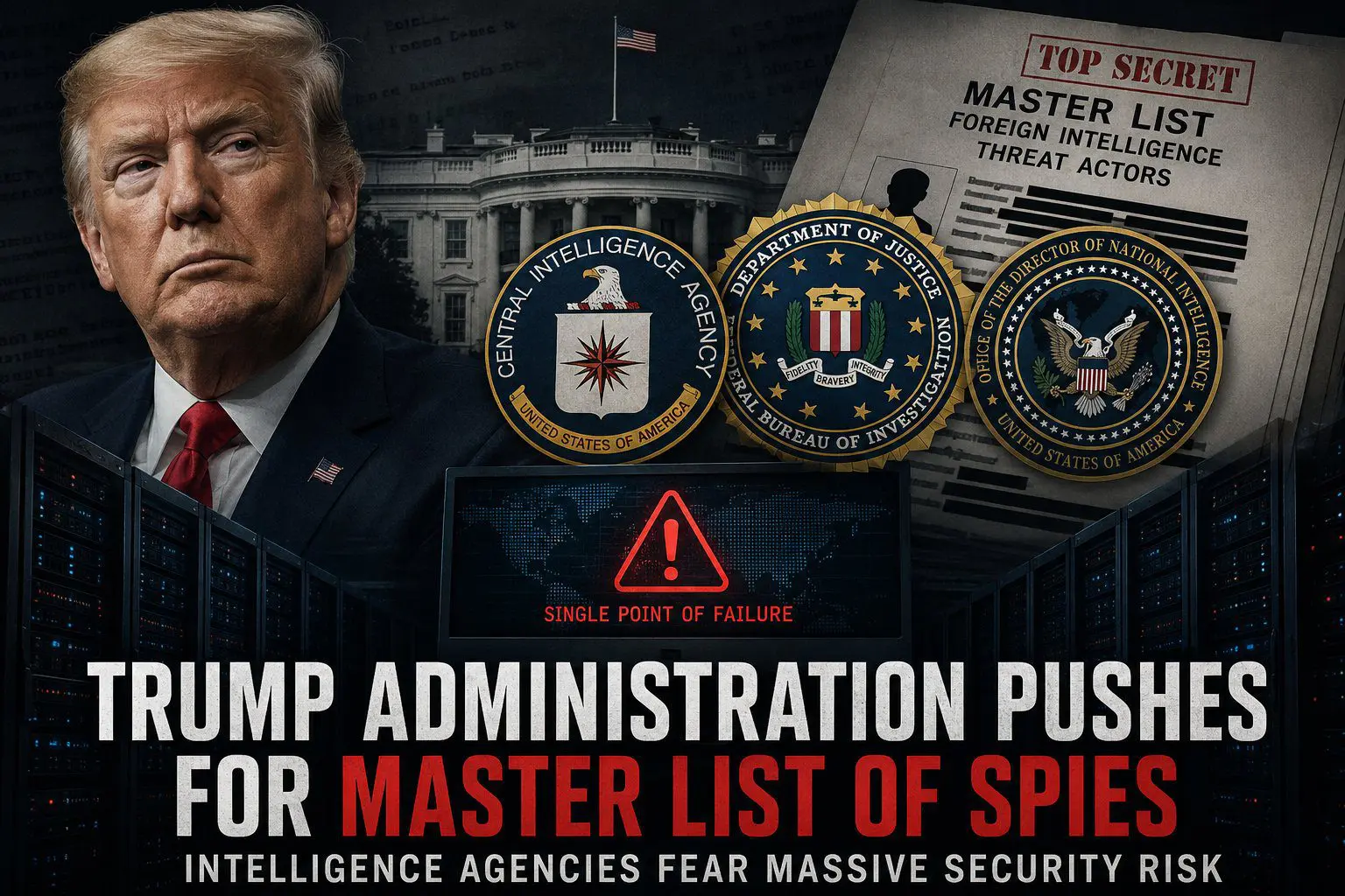 Trump Wants Master List of Spies