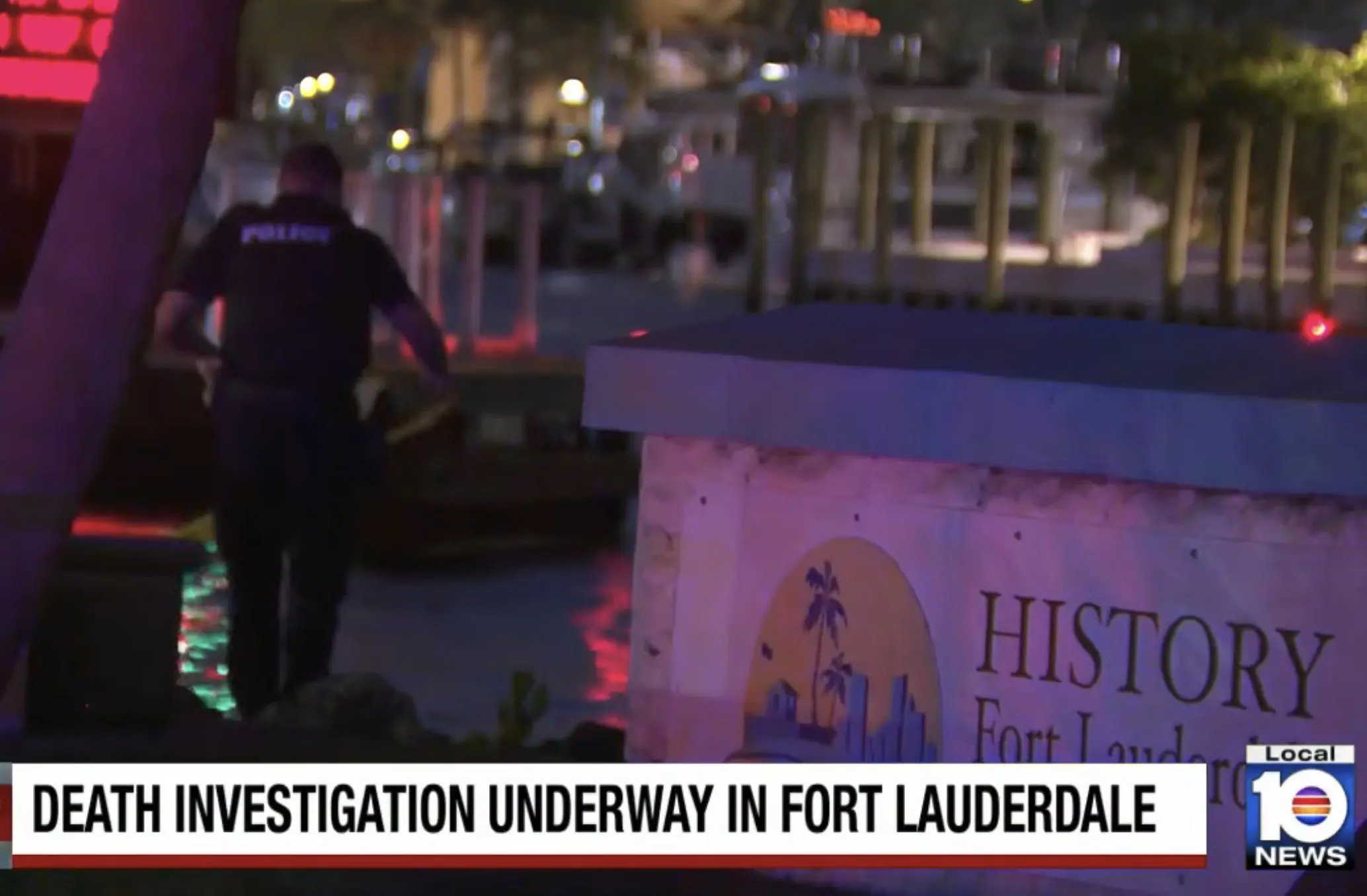 Man dies after falling into New River in Fort Lauderdale