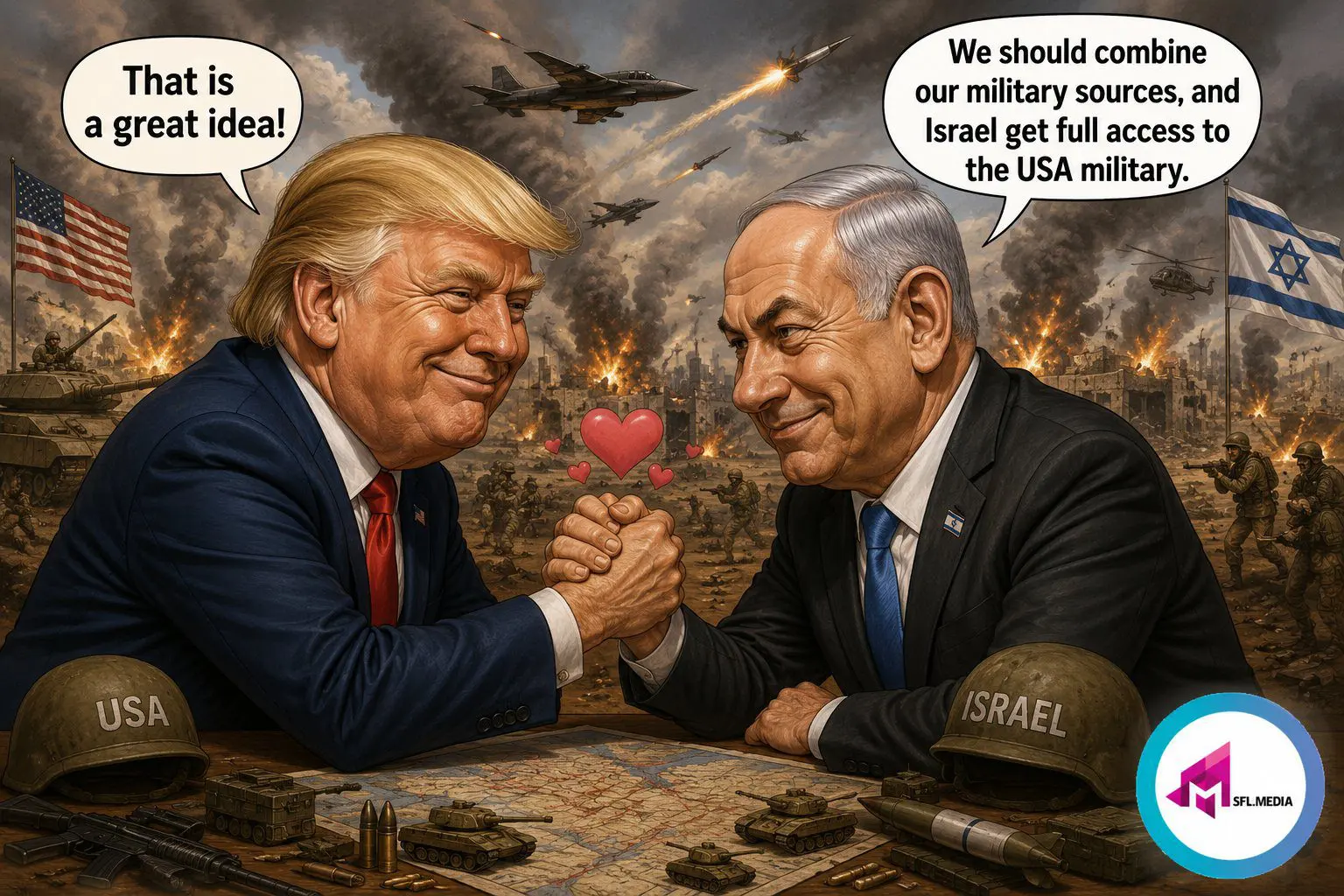 trump netanyahu photo