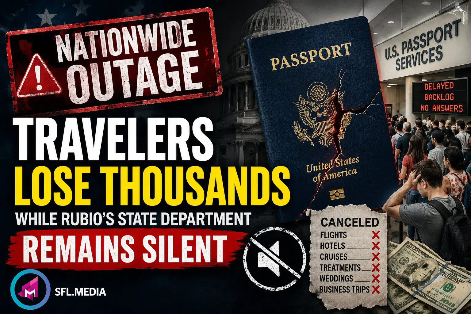 Nationwide Passport Outage