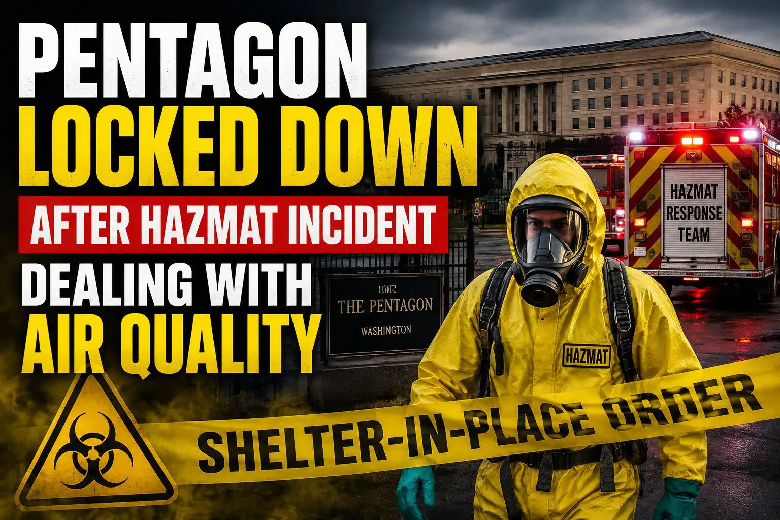 Pentagon Locked Down