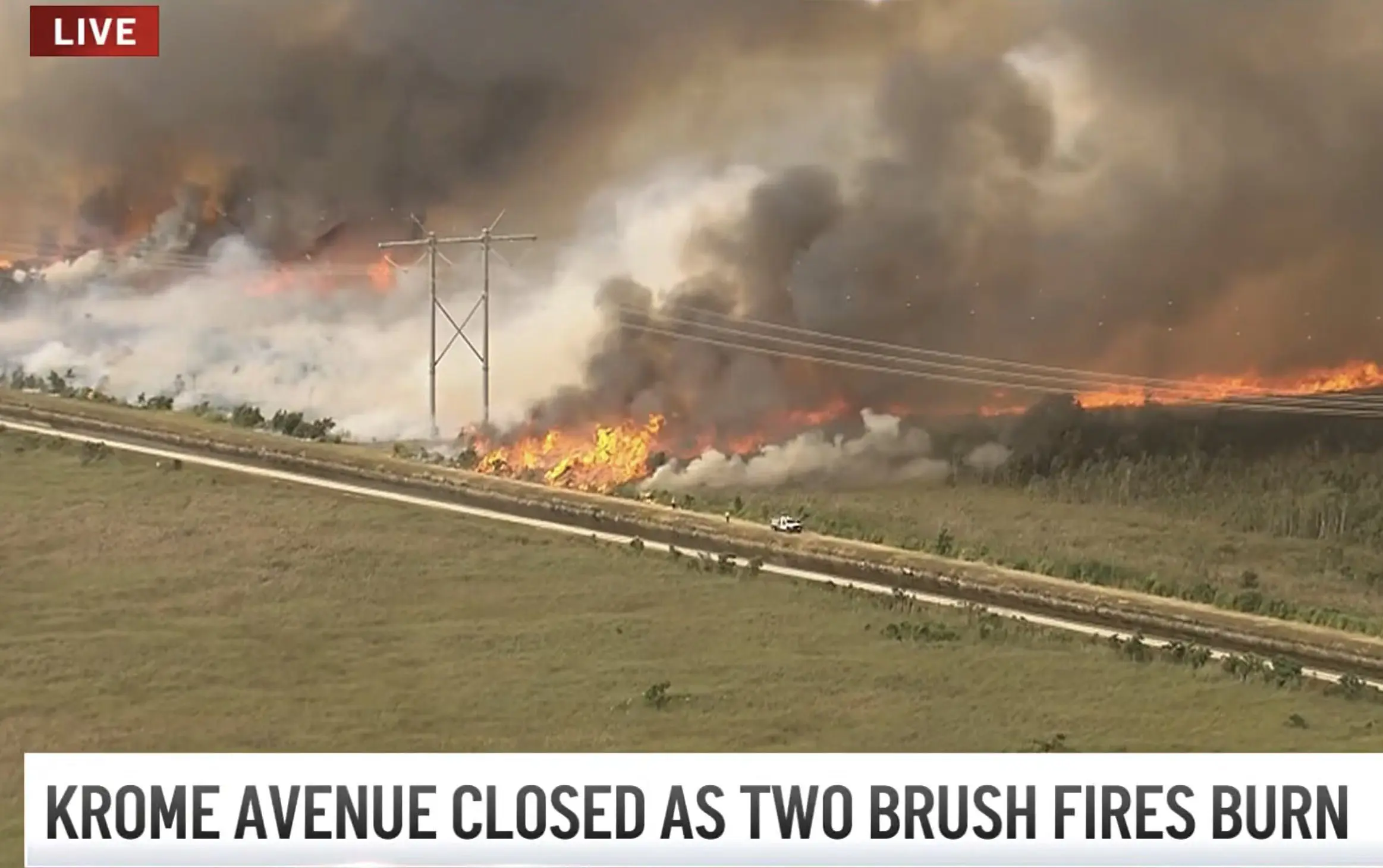 Miami Brush Fire