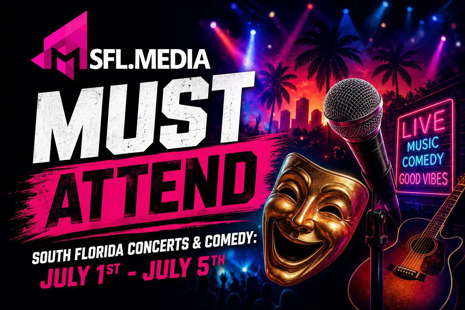 SFL media concerts logo