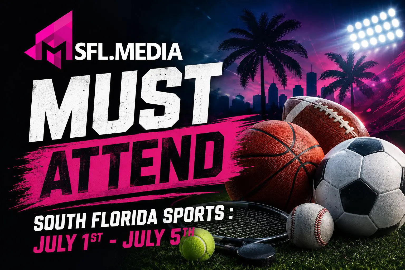 SFL media sports logo