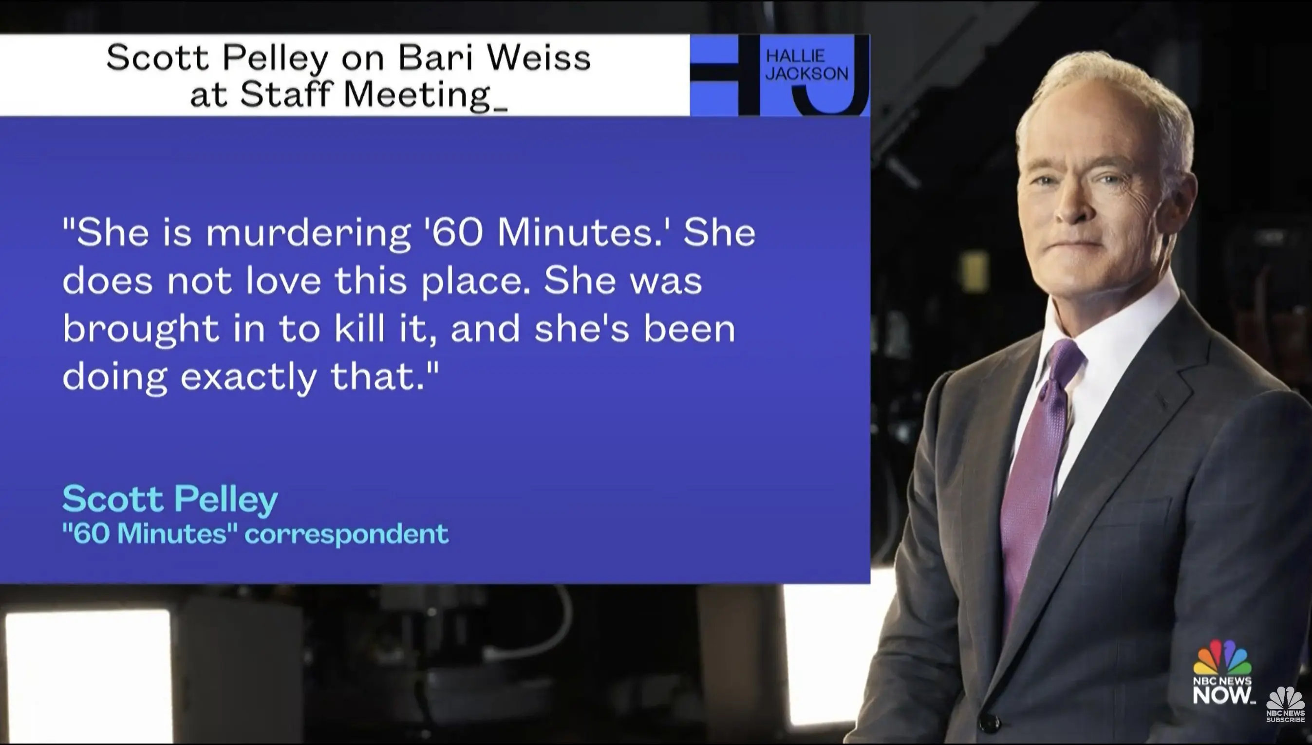 Bari Weiss and Scott Pelley
