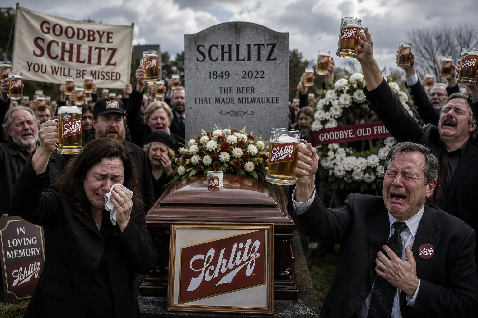 schlitz beer photo