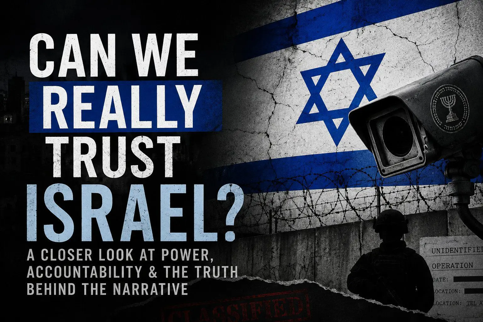 Can We Really Trust Israel