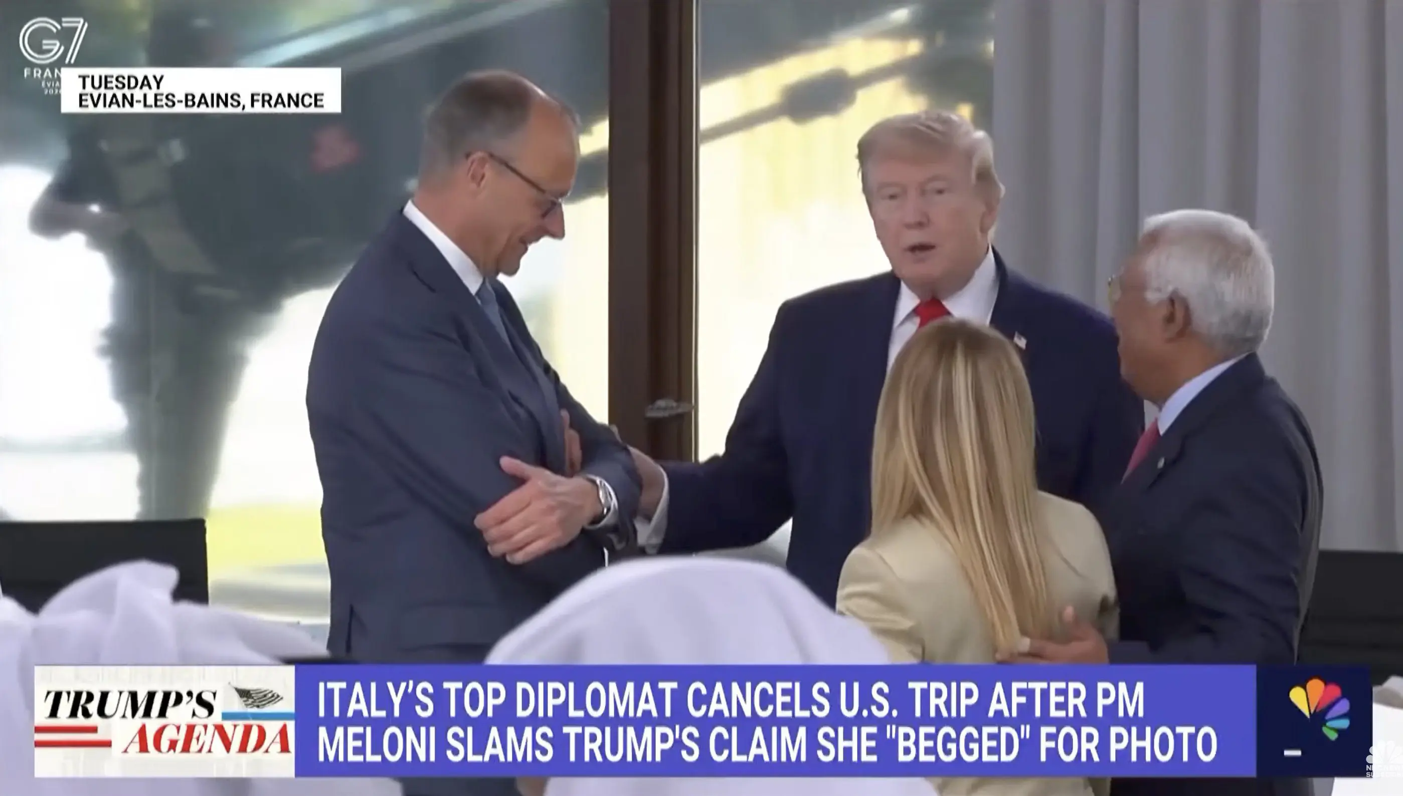 Trump and Meloni
