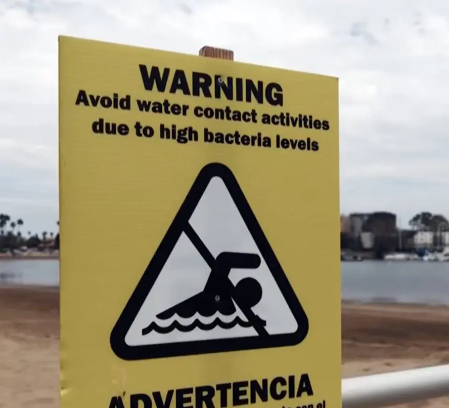 Bacteria beach