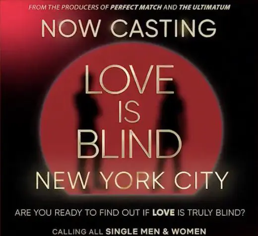 Love is blind NYC Casting