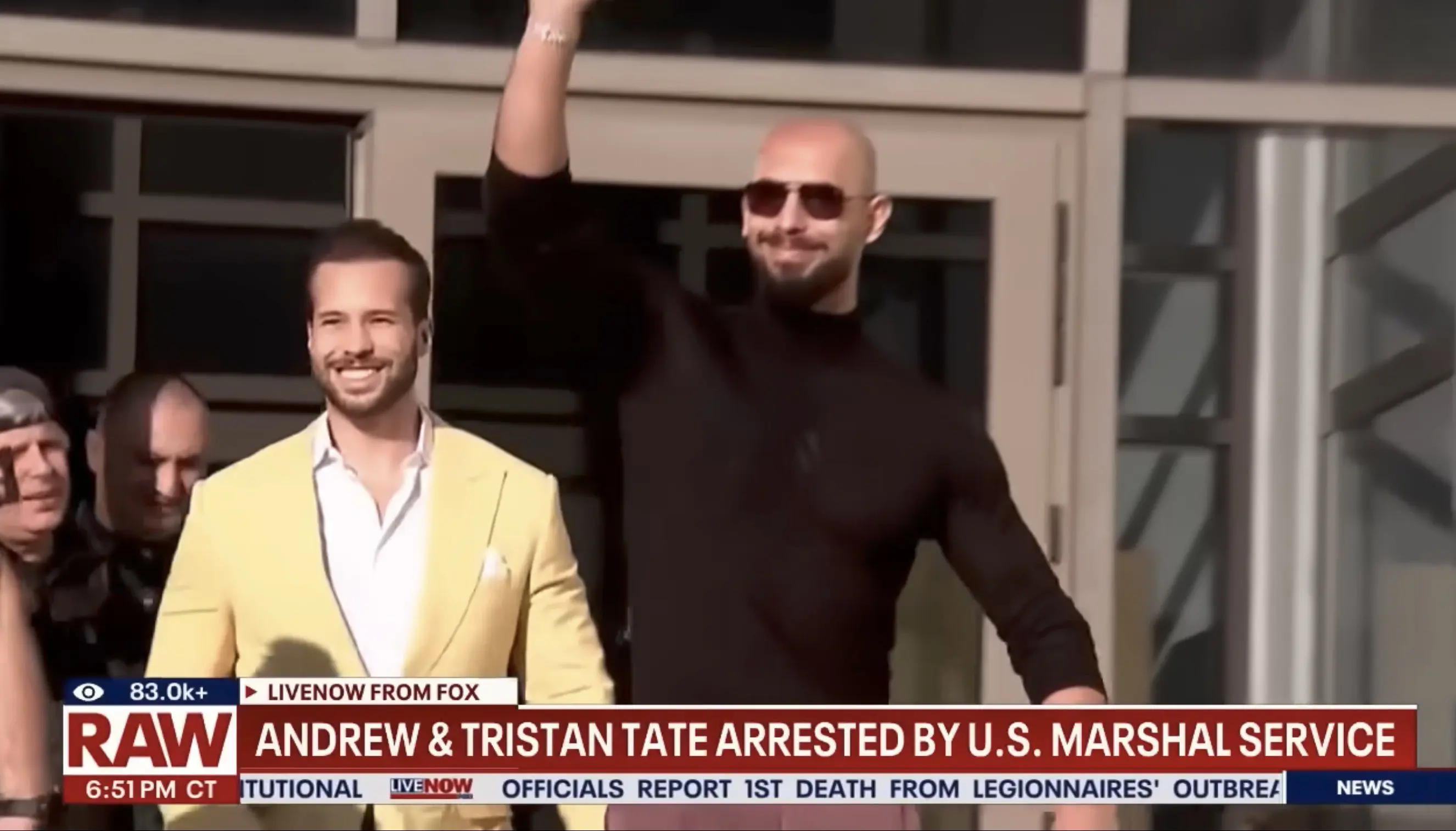 Andrew and Tristan Tate