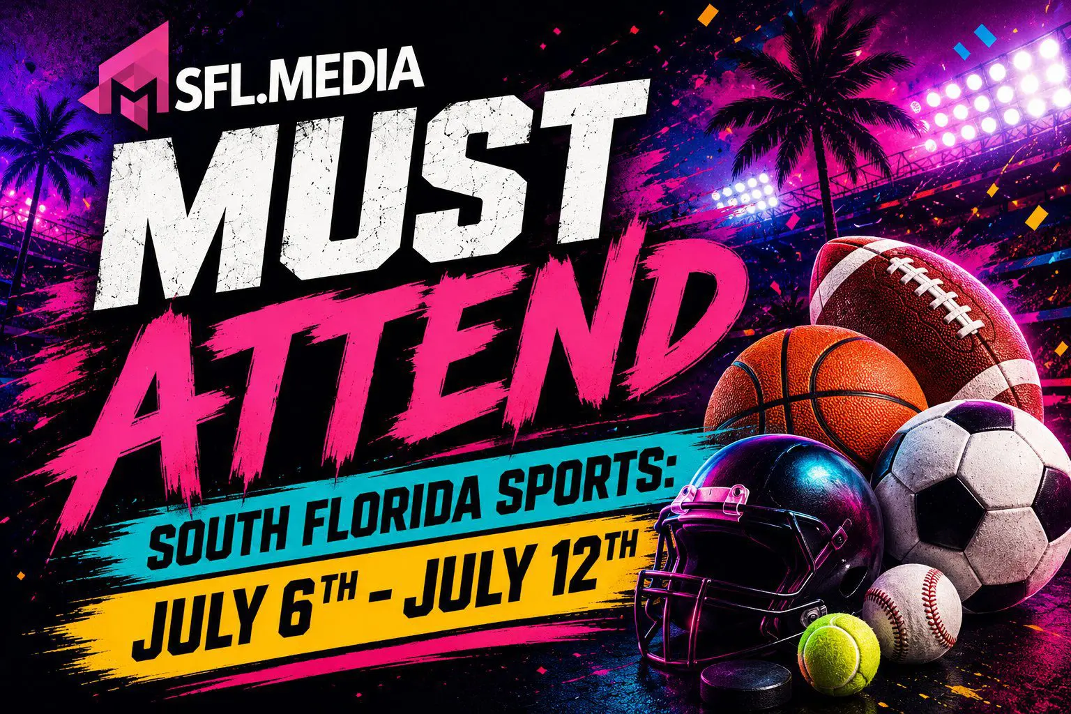 SFL media sports logo 6th