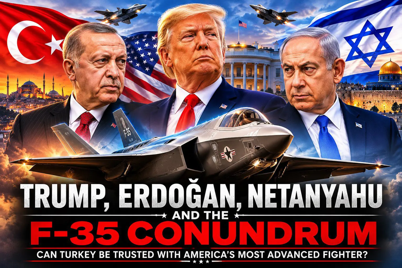 Trump, Erdoğan, Netanyahu and the F-35 Conundrum