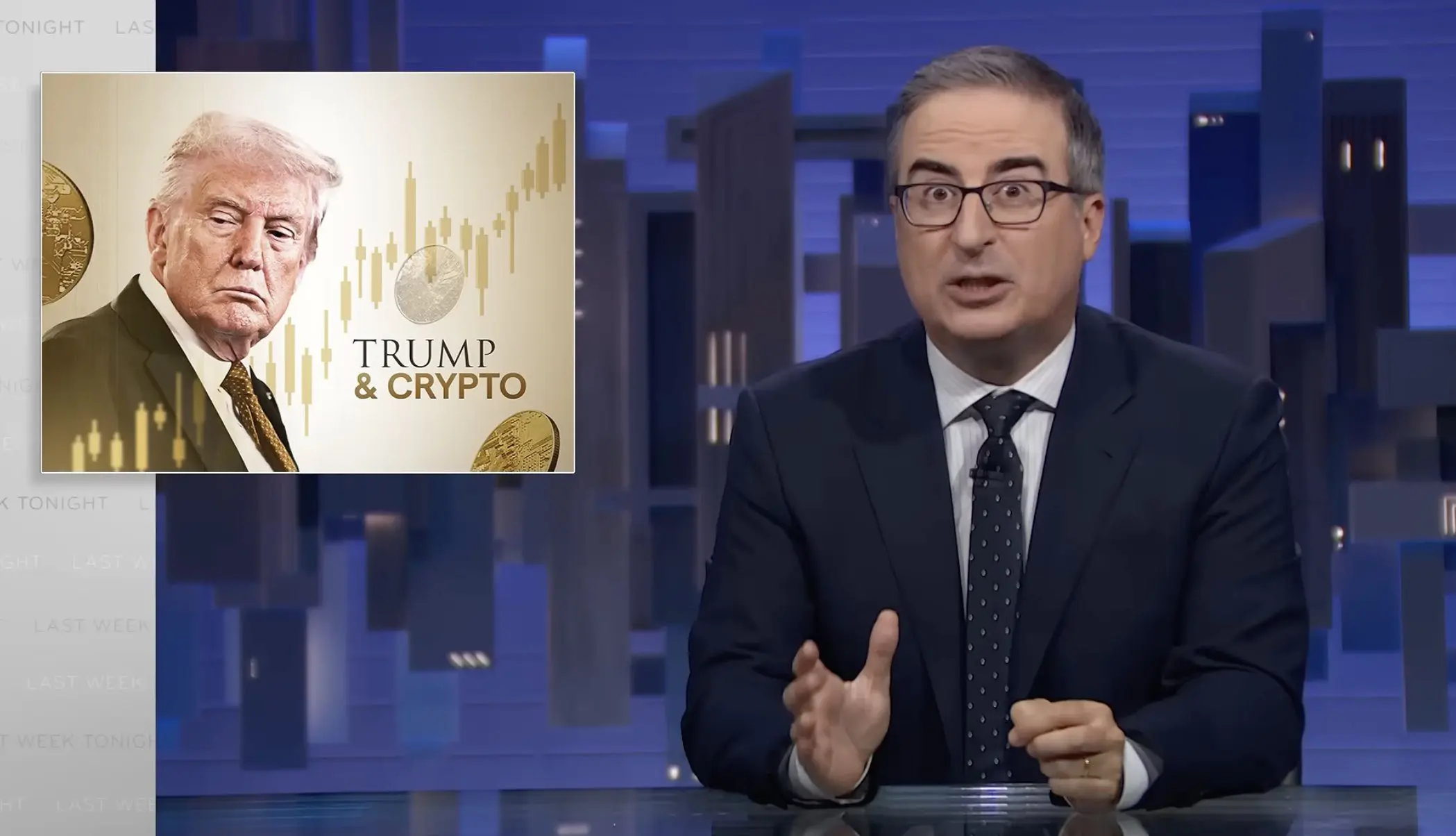 John Oliver on TV