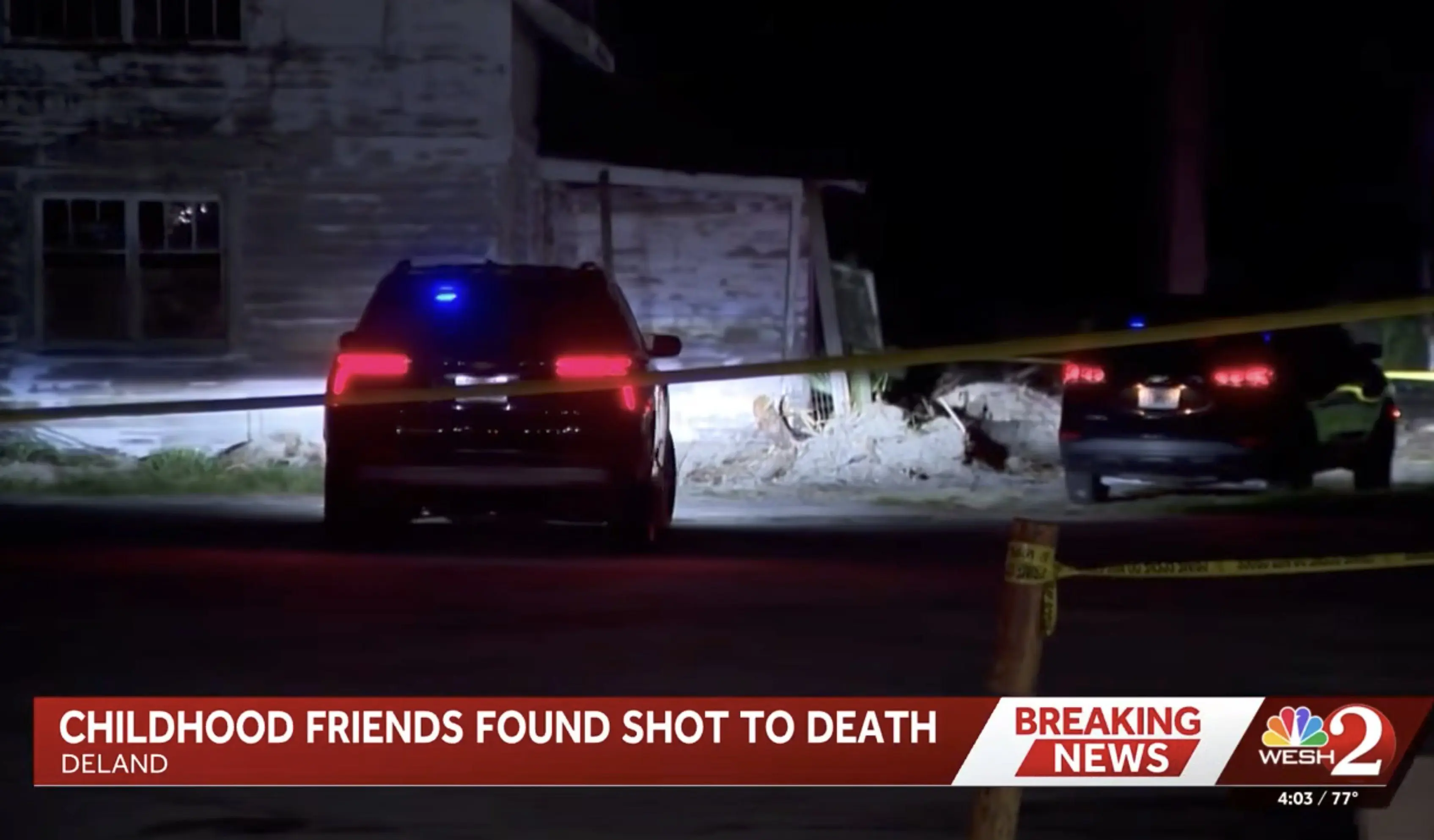 Childhood friends found shot to death behind Central Florida theater