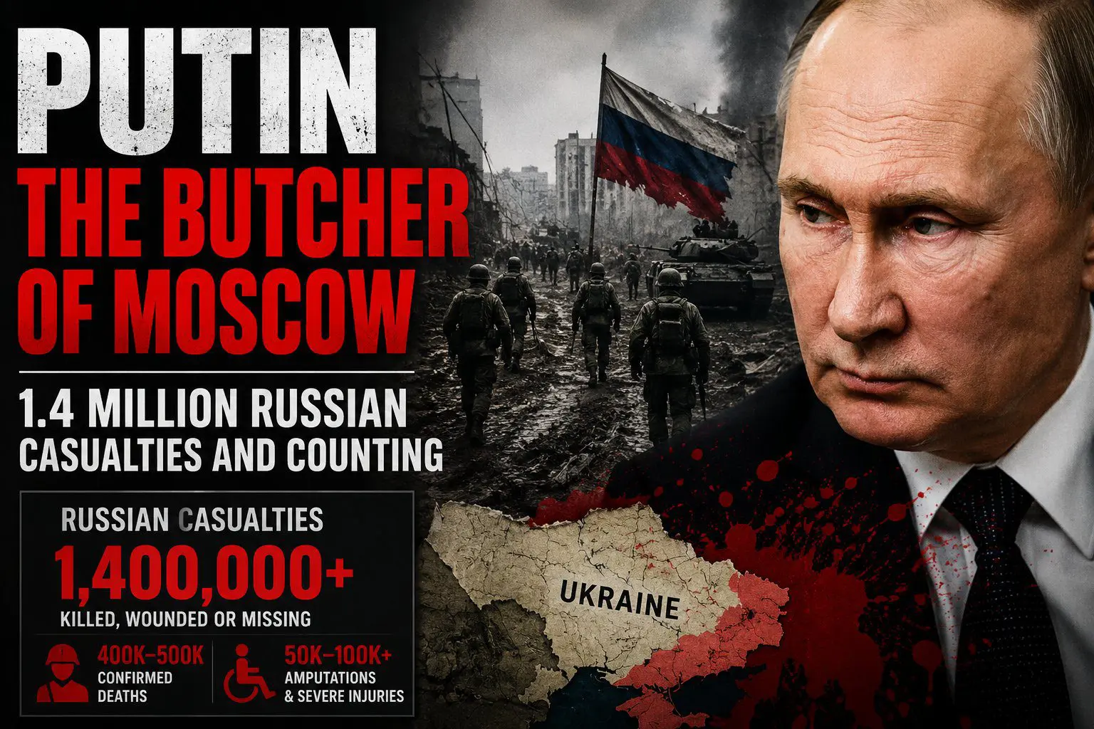 Vladimir Putin: The "Butcher of Moscow"