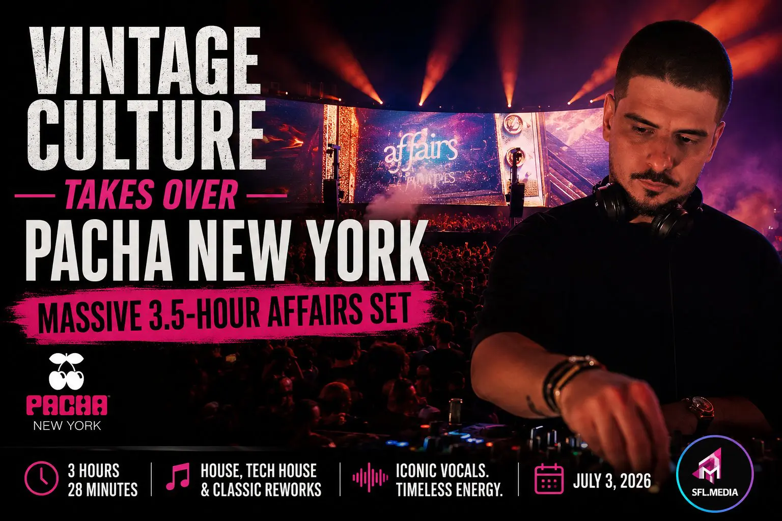 Vintage Culture at Pacha
