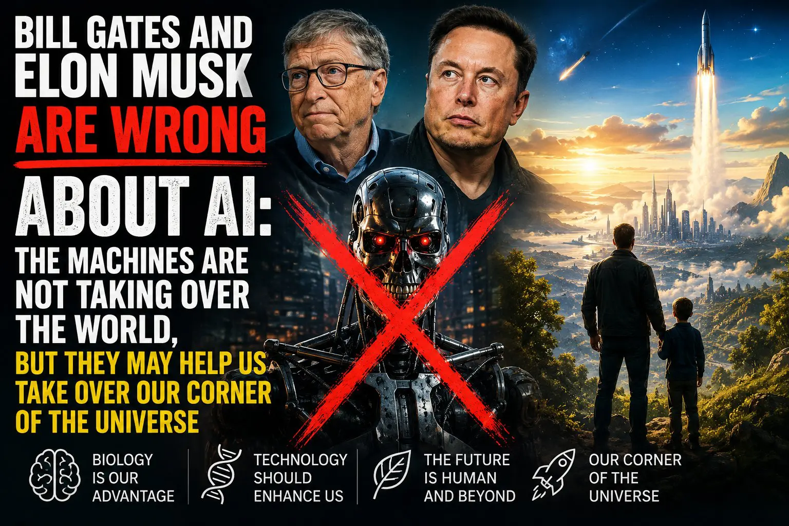 Bill Gates and Elon Musk