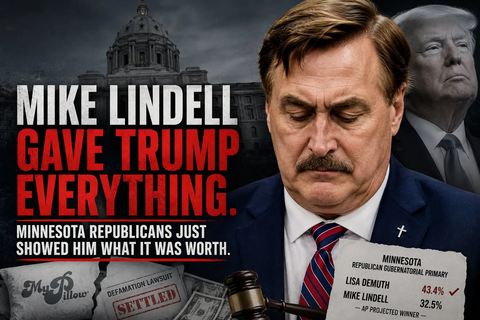 Mike Lindell Loses Primary