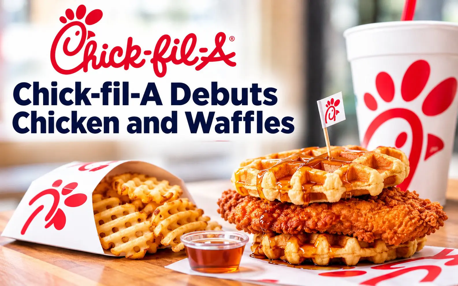 Chick-fil-A Debuts Chicken and Waffles