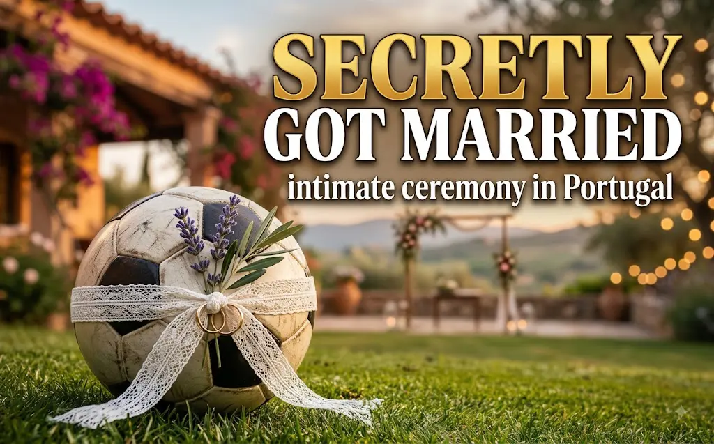 Cristiano Ronaldo secretly got married