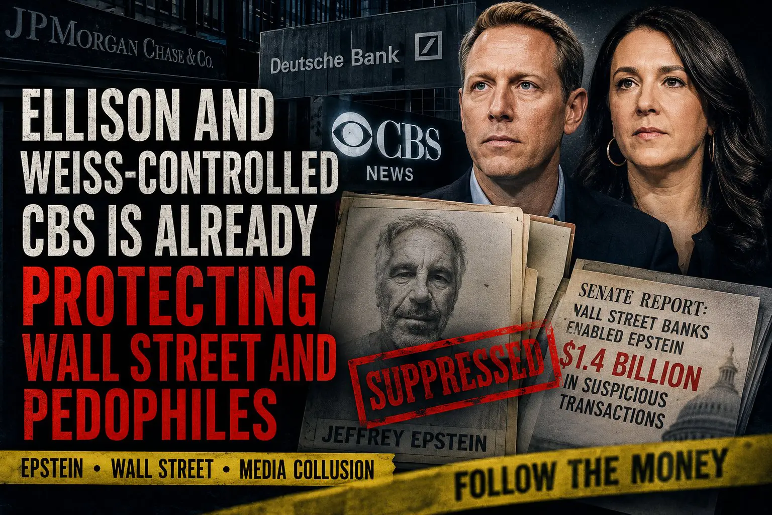 David Ellison and Bari Weiss