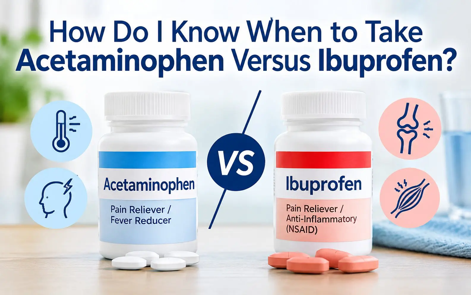 Acetaminophen Versus Ibuprofen