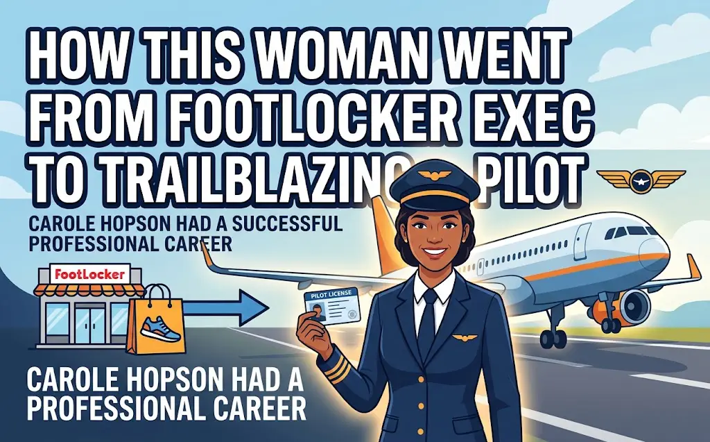 Footlocker exec pilot