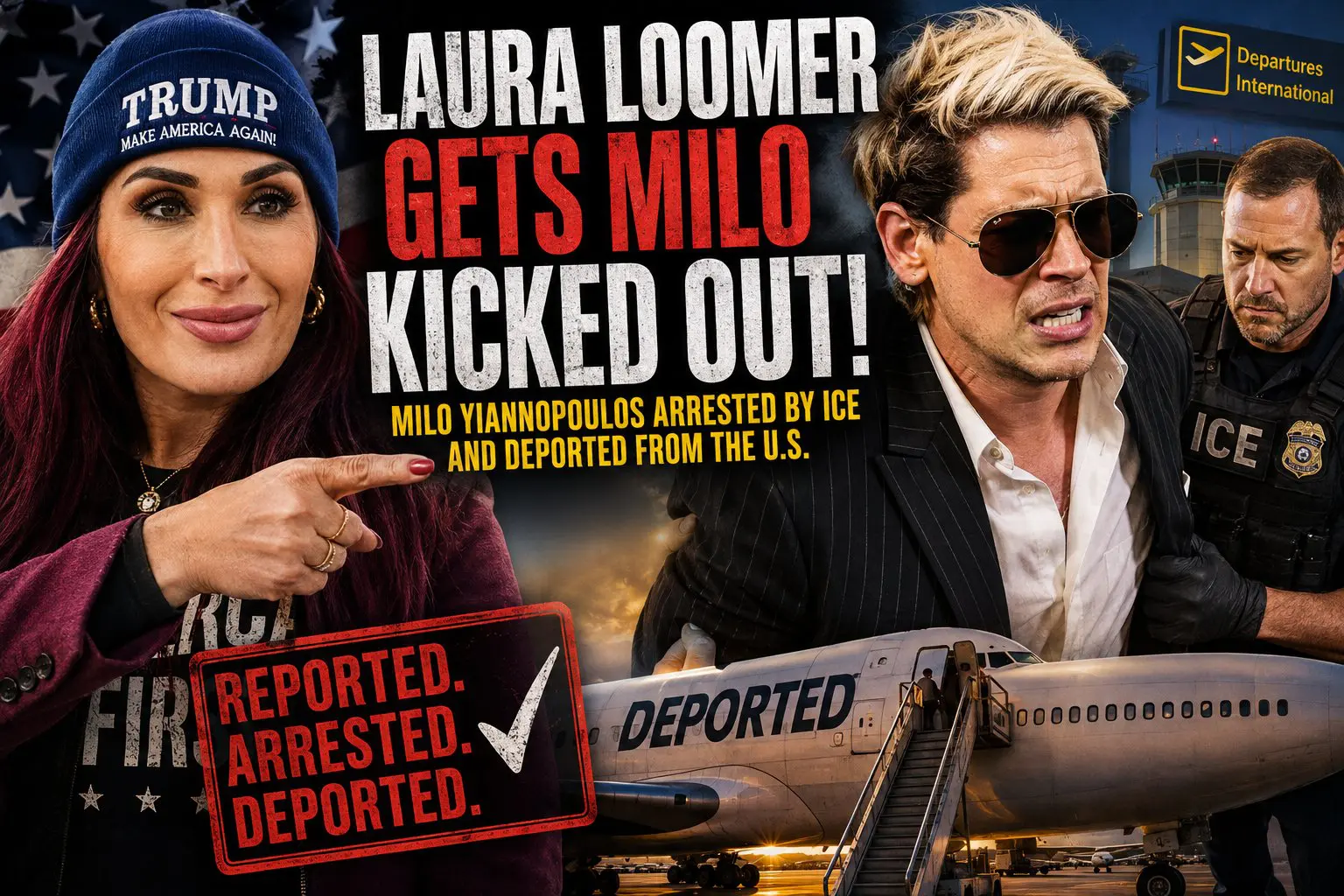 Laura Loomer and Milo Feud