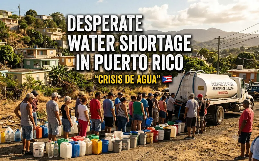 Puerto Rico Water shortage