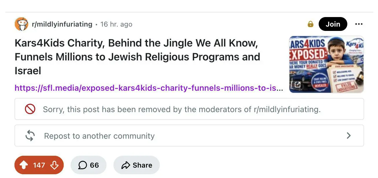 Reddit Post