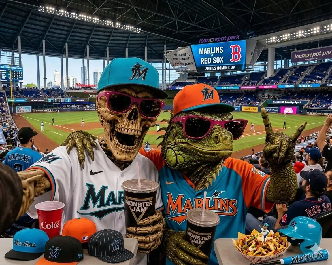 iguana skelly marlins iguana skelly marlins