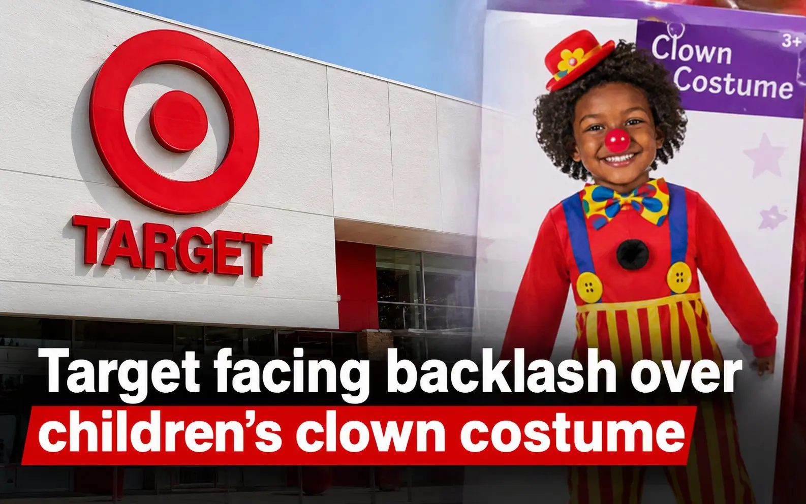 Target clown costume