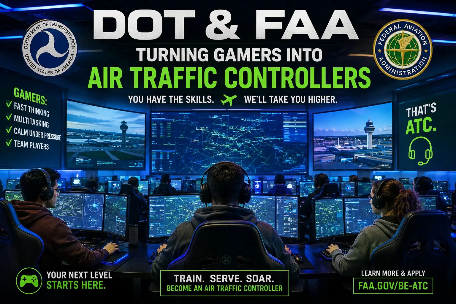 DOT FAA add for jobs