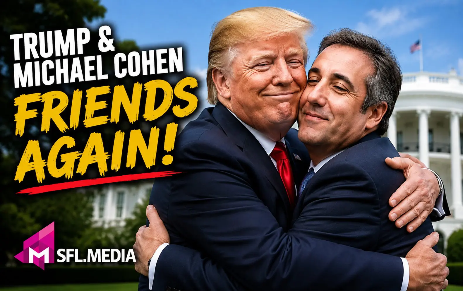 trump cohen photo